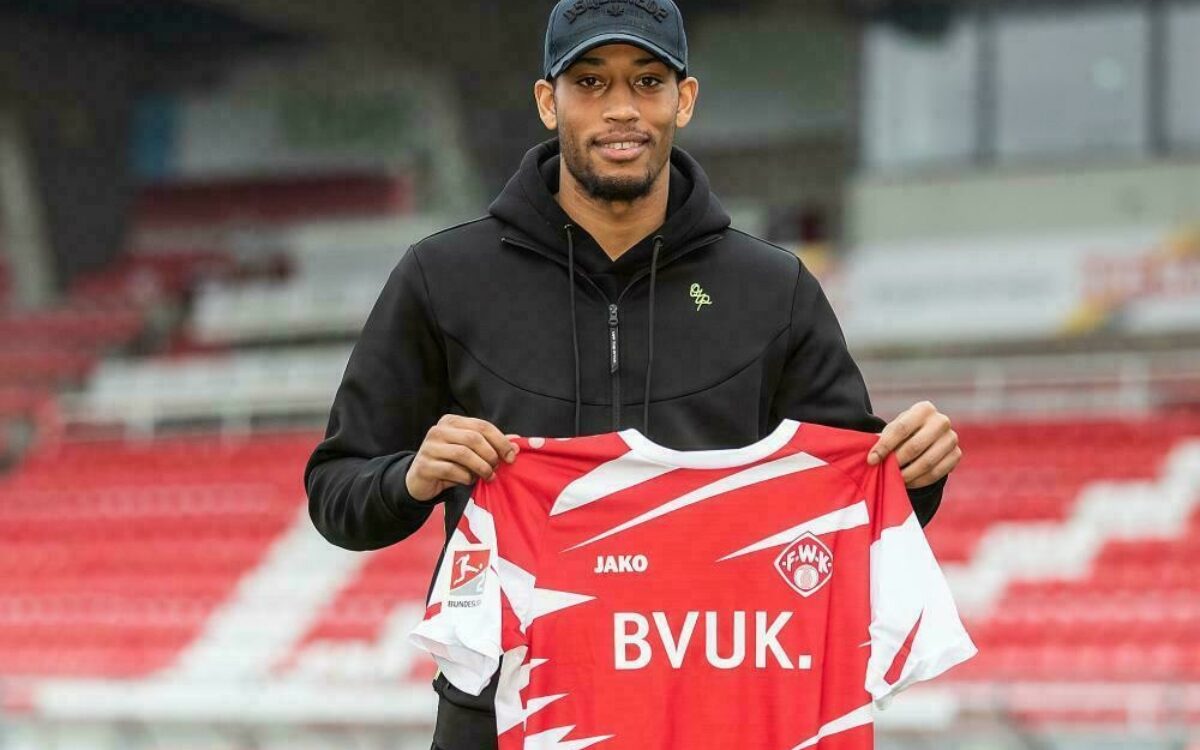 Rajiv van la Parra Würzburger Kickers 2020-21 - Foto: FWK Rajiv van la Parra Würzburger Kickers 2020-21 - Foto: FWK